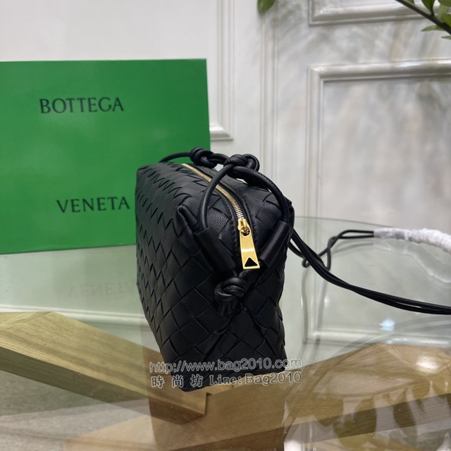 Bottega veneta高端女包 98091 寶緹嘉新款編織小方包 BV經典款手工編織小號肩背女包  gxz1338